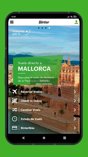 Android application Binter screenshort