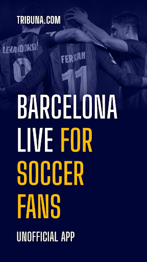 Android application Barcelona Live — Soccer app screenshort