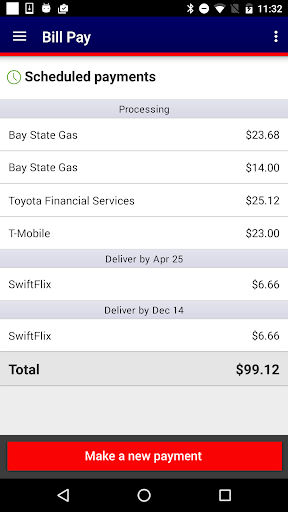 Android application The Valley State Bank screenshort