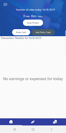 Android application Tally.it Vendor screenshort