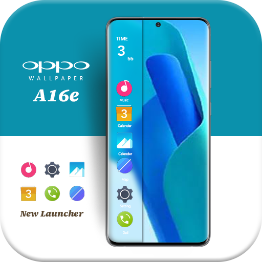 Oppo A16e Themes and Launcher logo