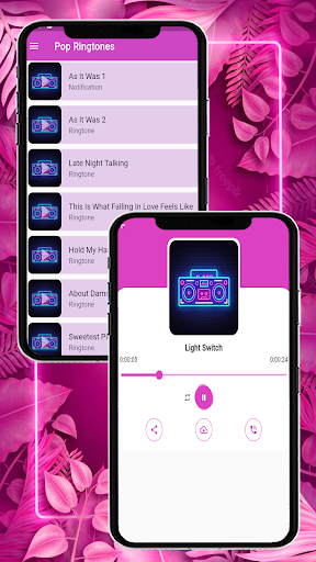 Pop Ringtones Screen 2