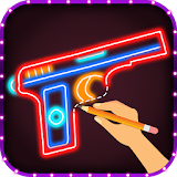 How to Draw Glow Weapon icon