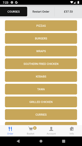 Rajas Desi Grill Screen 3