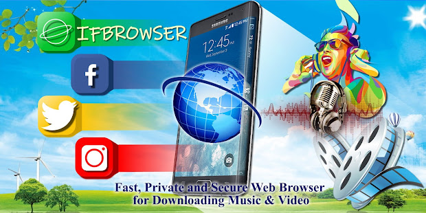 Ifbrowser - Video  & Audio Downloader 3.69 APK screenshots 1
