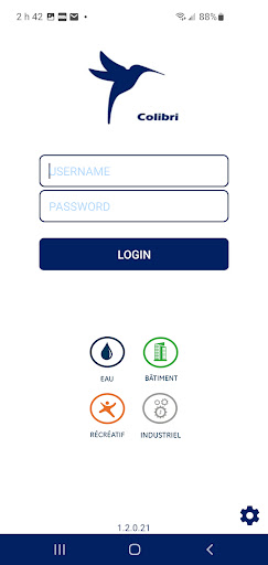 Android application Colibri Helios screenshort