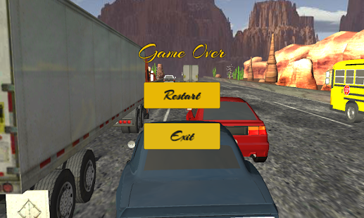 American Muscle Cars Traffic Racing Screenshot