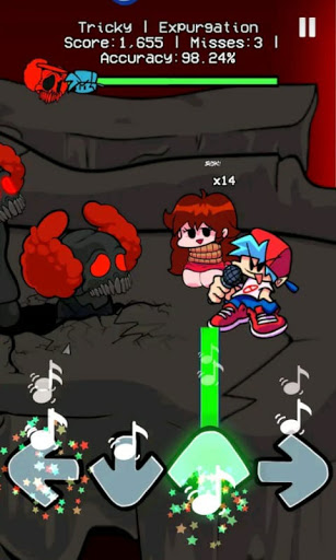 Horror FNF music battle- friday night BF vs Tricky