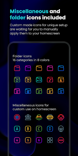 Caelus: icon pack lineare