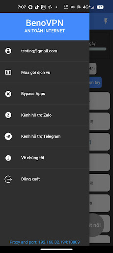 BenoVPN Screen 2