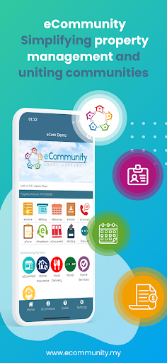 Android application eCommunity screenshort
