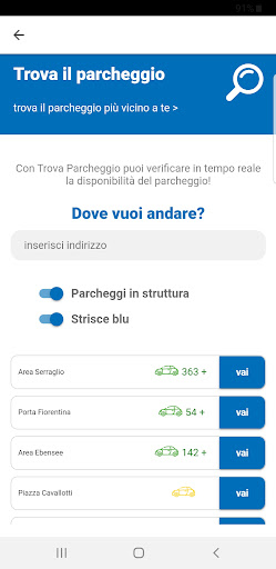 Parking CSC Screen 2