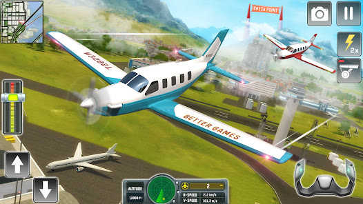 Flight Simulator APK v2.5  MOD (Unlimited Money) poster-4