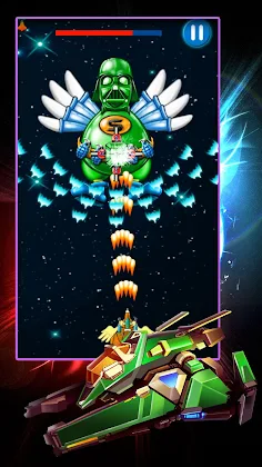 Chicken Shooter: Galaxy Attack - Screenshot 2