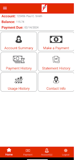 App screenshot
