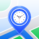 My Location Timeline on Map - Androidアプリ