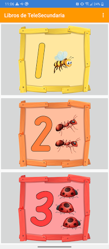 Android application Libros de Texto de TeleSecunda screenshort