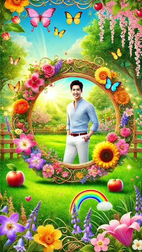 Garden Love Photo Frames Edit Screenshot 3 - AppWisp.com