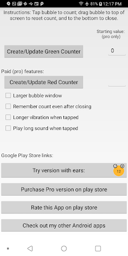 Bubble Tally Counter Screen 2