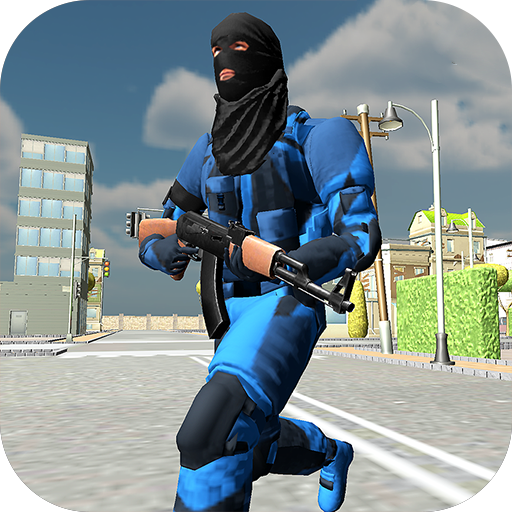 Sniper in action logo