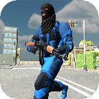Sniper in action logo