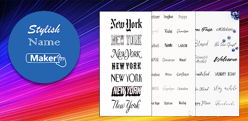 Android application Stylish name maker- Name art screenshort