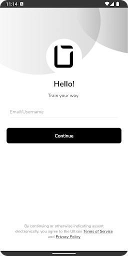 Android application Ultrain screenshort