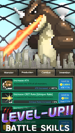 Game screenshot World Beast War - idle merge mod apk