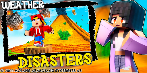 Android application Tornado Mod: Natural Disasters screenshort