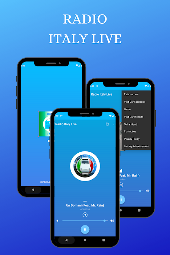 Android application Radio Italy Live - NewYork screenshort