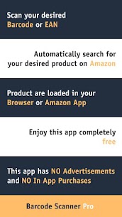 Barcode Scanner Pro for Amazon Shopping 3