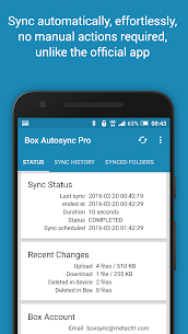 Autosync for Box – BoxSync 4.5.13 Apk 2