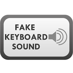 የአዶ ምስል Fake Keyboard Sound