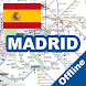 Madrid Metro Travel Guide Map