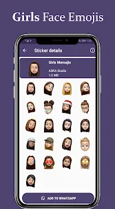 Face Emoji Stickers - WaStickerApps