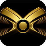 TRILUS Gold Black Icon Pack icon