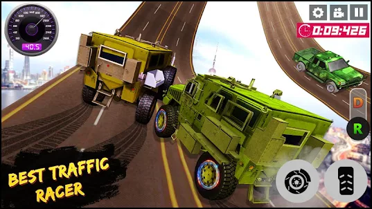 Army Jeep: 车轮 遊戲 孤胆车神 汽車 停車場