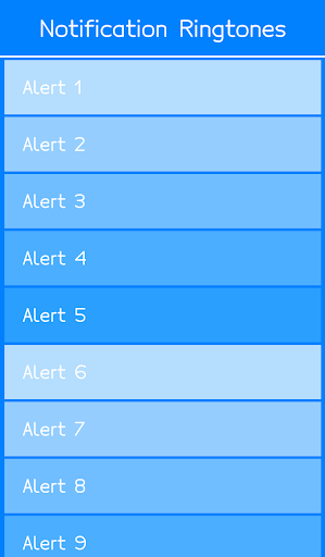 My Notification Ringtones Screen 3