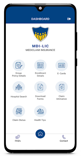 MDI LIC Mediclaim Screen 3