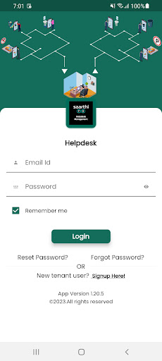 SaarthiFX-Helpdesk Management Screen 3