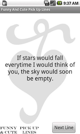 Funny & Cute Pick Up Lines Screen 2