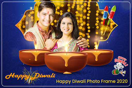 Diwali Photo Frames 2020  Happy Diwali Greetings