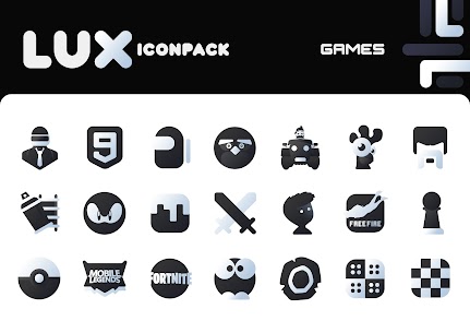 LuX Black Icon Pack APK (Patched/Full) 5