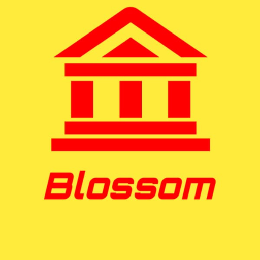Blossom English by Dinesh Sir logo