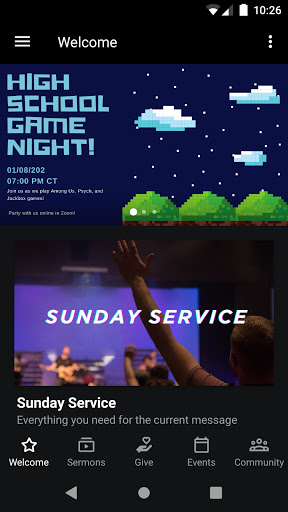 Android application Vineyard Overland Park screenshort