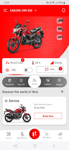 Global Hero App (Except India) Screen 3