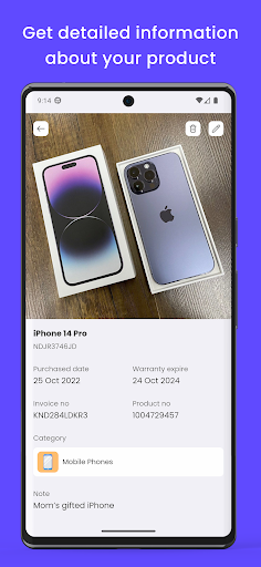 VouchWise - Warranty Companion Screen 2
