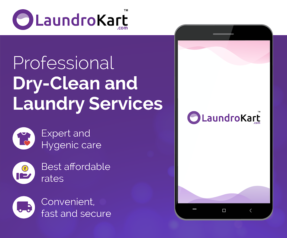 #10. LaundroKart - Dry Cleaning App (Android) 来自: KleenCo On-Demand Services
