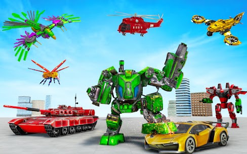 Multi Robot Transform game Apk Tank Robot Car Games app mod for Android 3