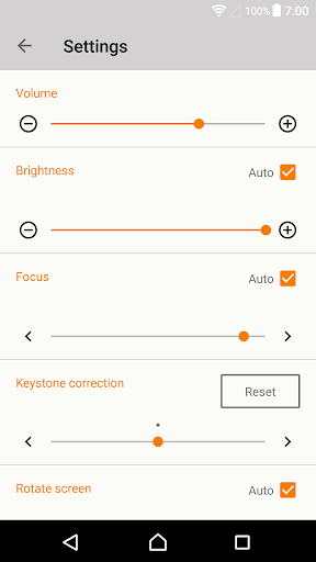 Screenshot of Portable Ultra Short Throw Pro